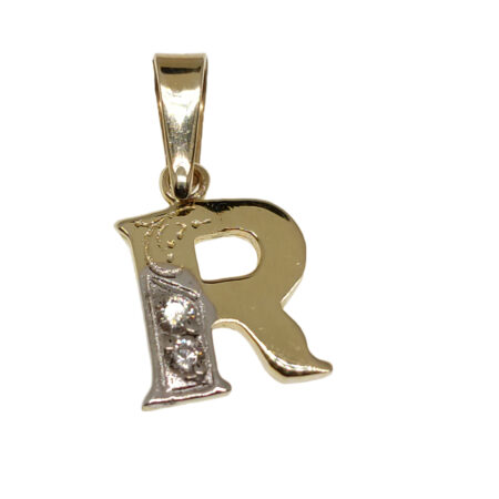 Arany „R” betű