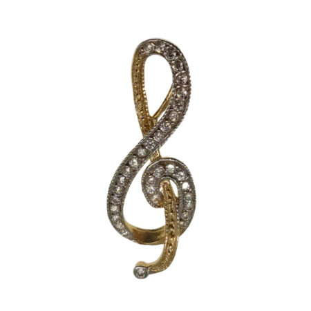 Arany violinkulcs medál