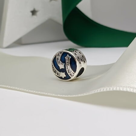 Ezüst charm csillag