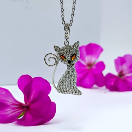 Ezüst medál cica